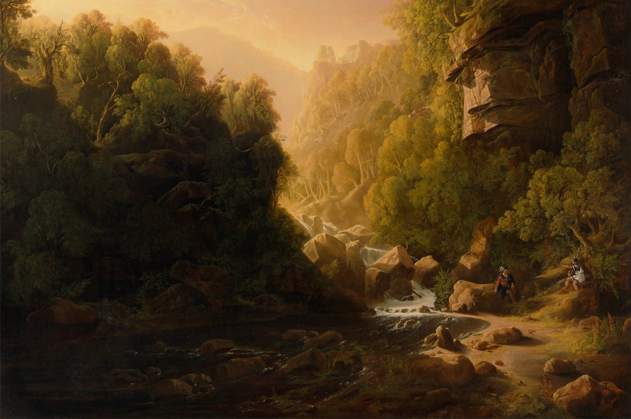 Górski potok autorstwa Francis Danby