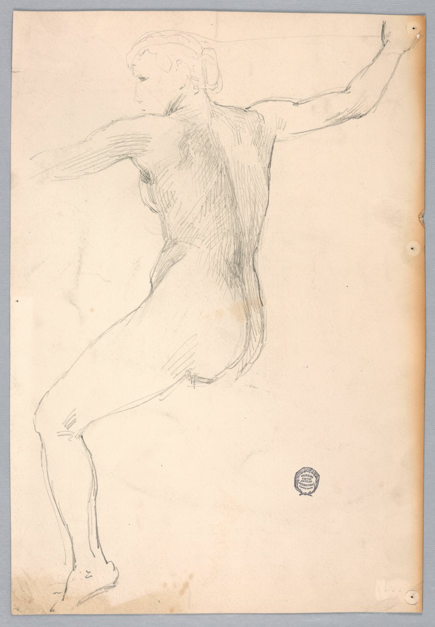 Szkic do „Nocy” autorstwa Francis Augustus Lathrop