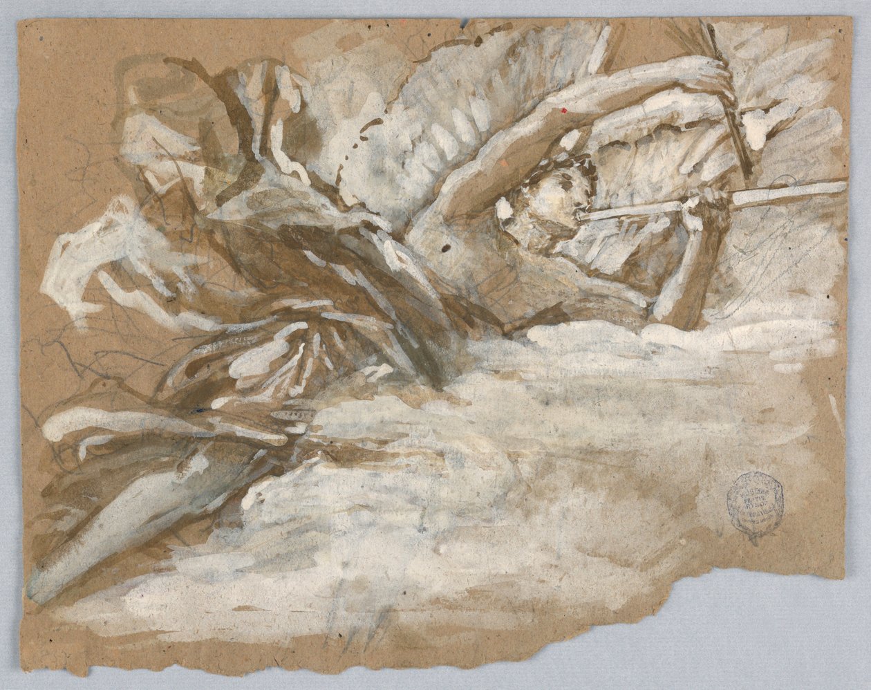 Trąbiący Anioł autorstwa Francis Augustus Lathrop