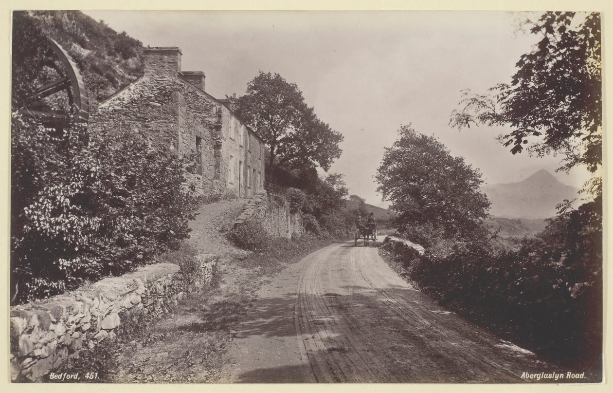 Droga Aberglaslyn, 186094. autorstwa Francis Bedford