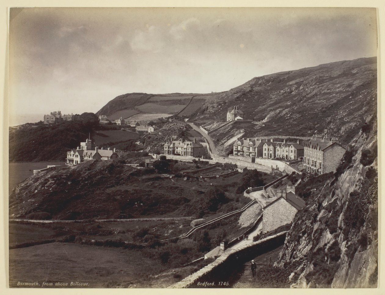 Barmouth, z góry Bellevue, 186094. autorstwa Francis Bedford