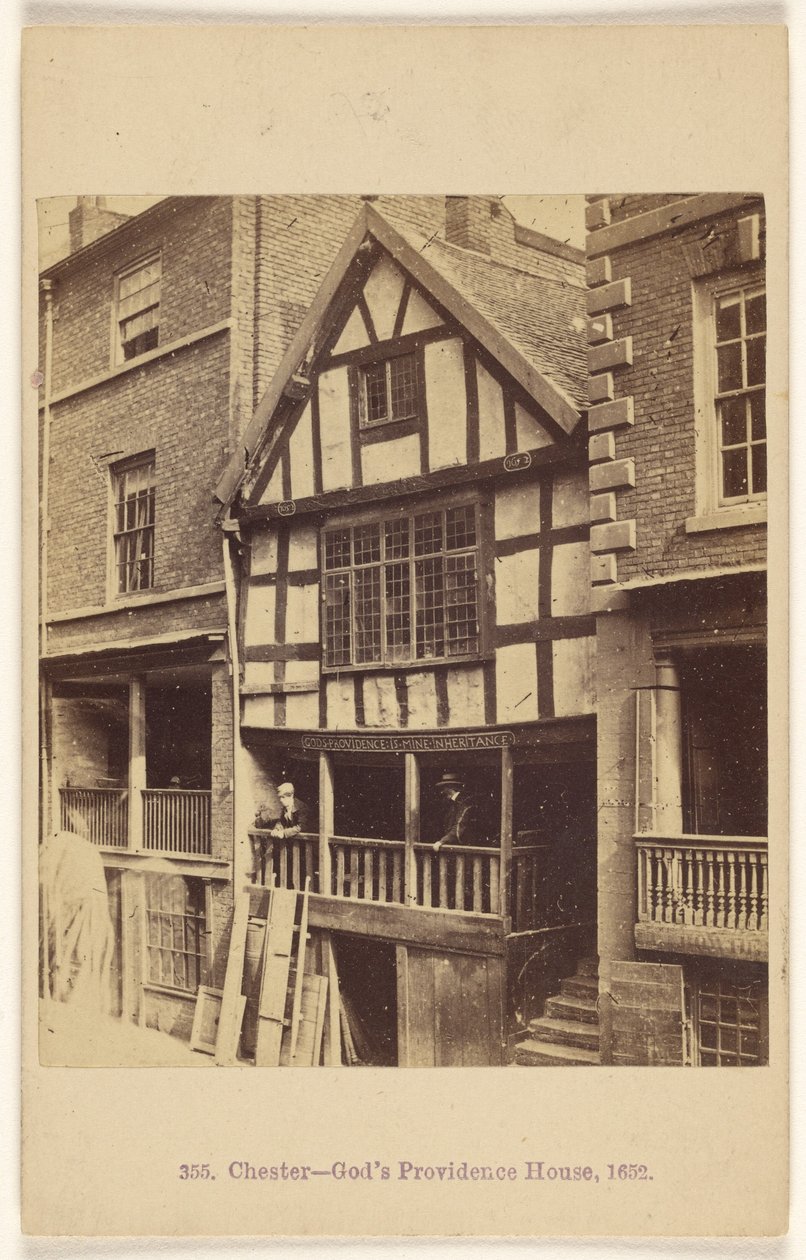Chester - Dom Opatrzności Bożej, 1652 r. autorstwa Francis Bedford