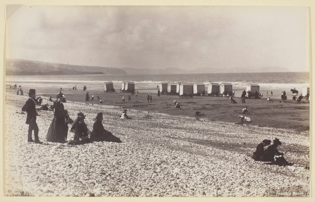 Plaża Pensarn autorstwa Francis Bedford
