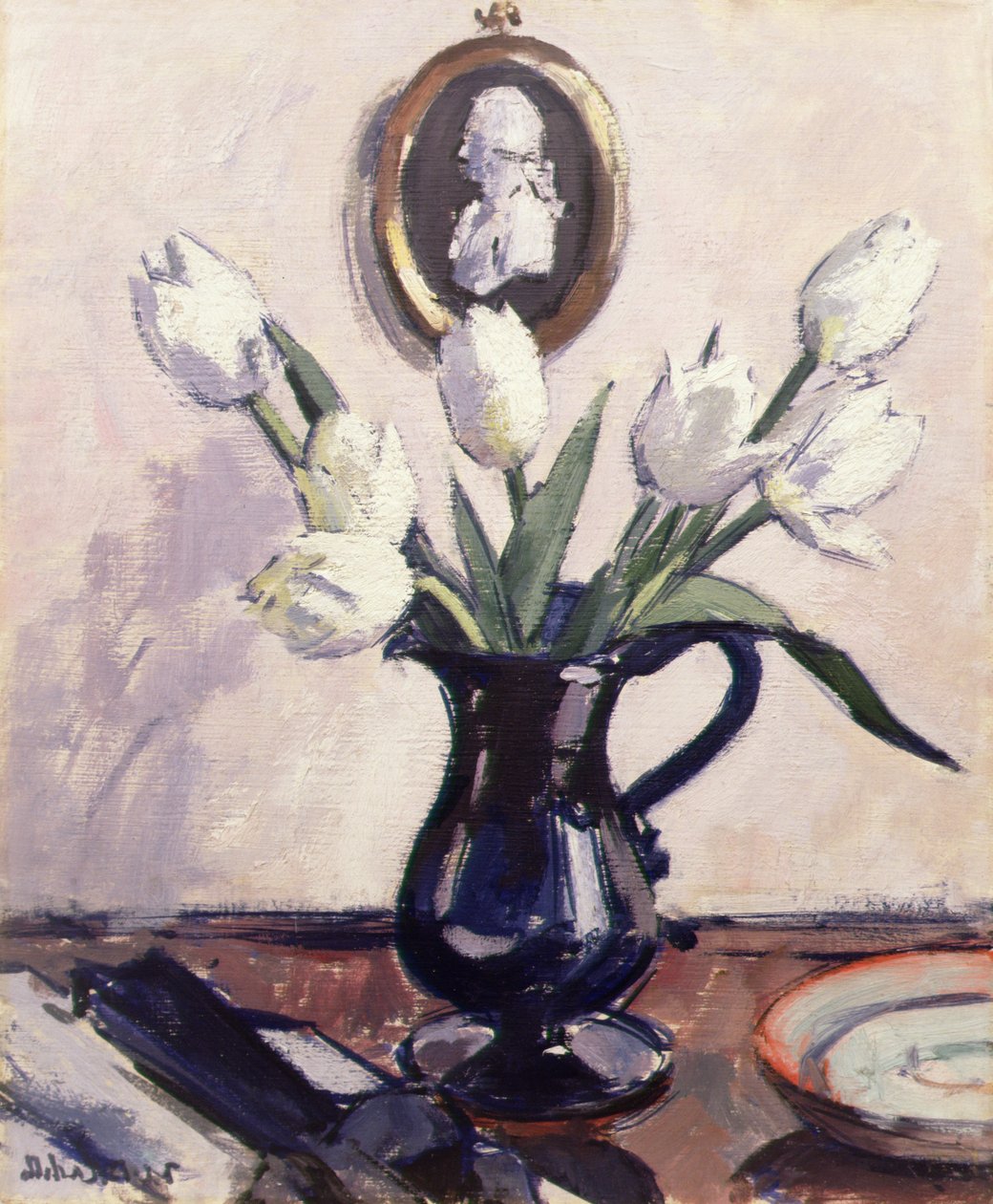 Tulipany, ok. 1920 (olej na desce) autorstwa Francis Campbell Boileau Cadell