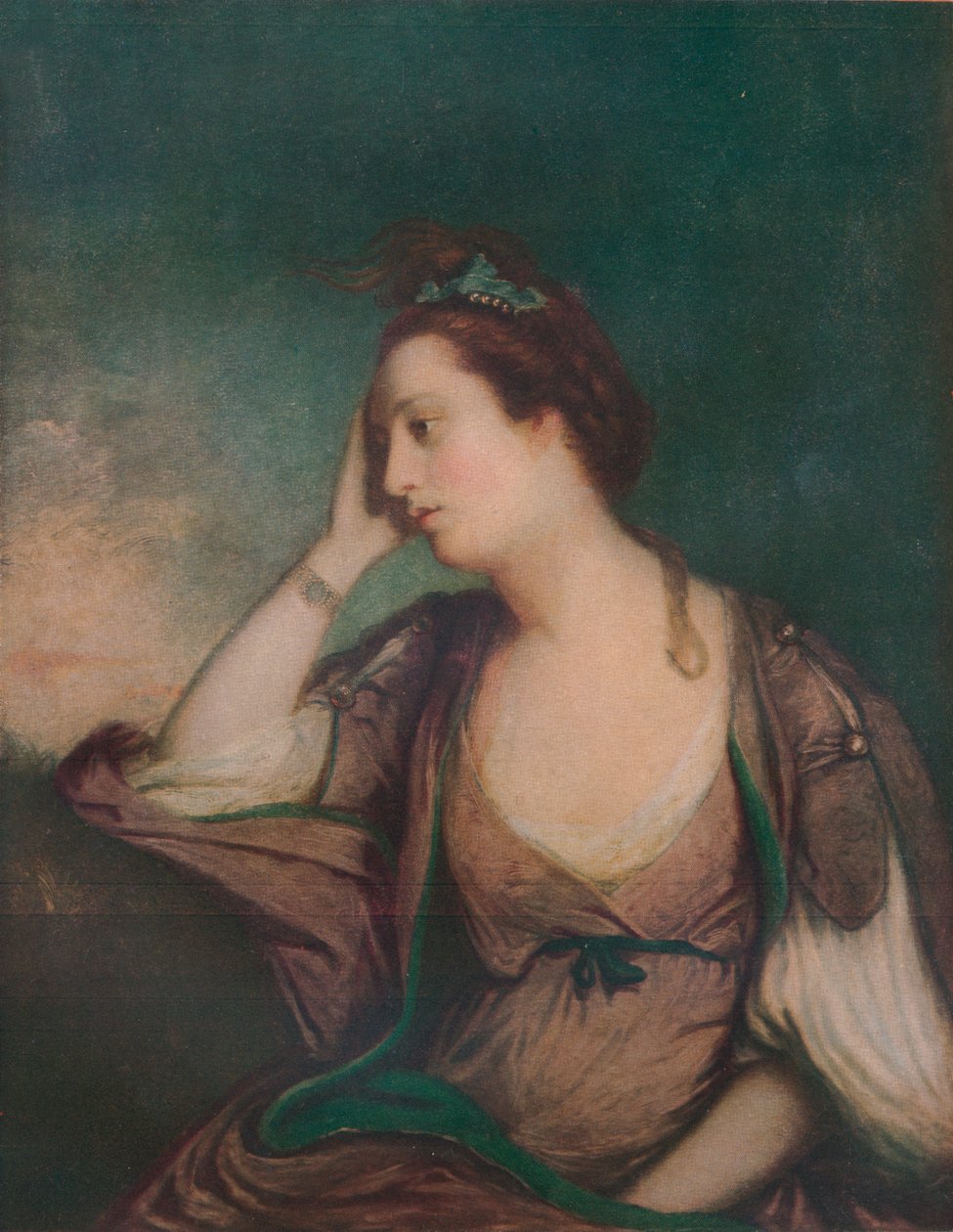Kitty Fisher, ok. 1750, 1920 r. autorstwa Francis Cotes