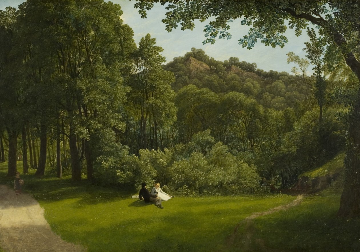 Scena w Leigh Woods, 1822 autorstwa Francis Danby