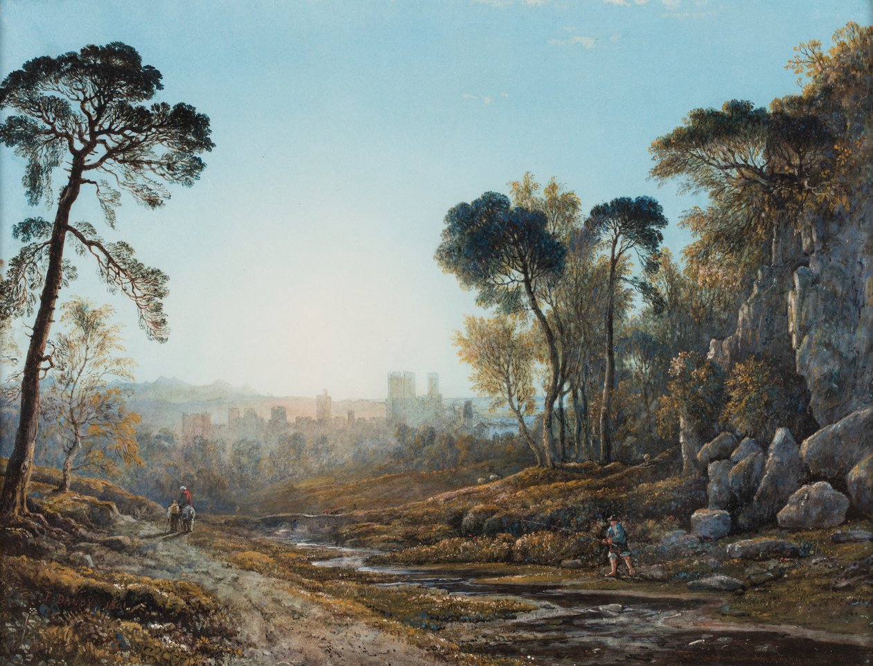 Krajobraz autorstwa Francis Danby