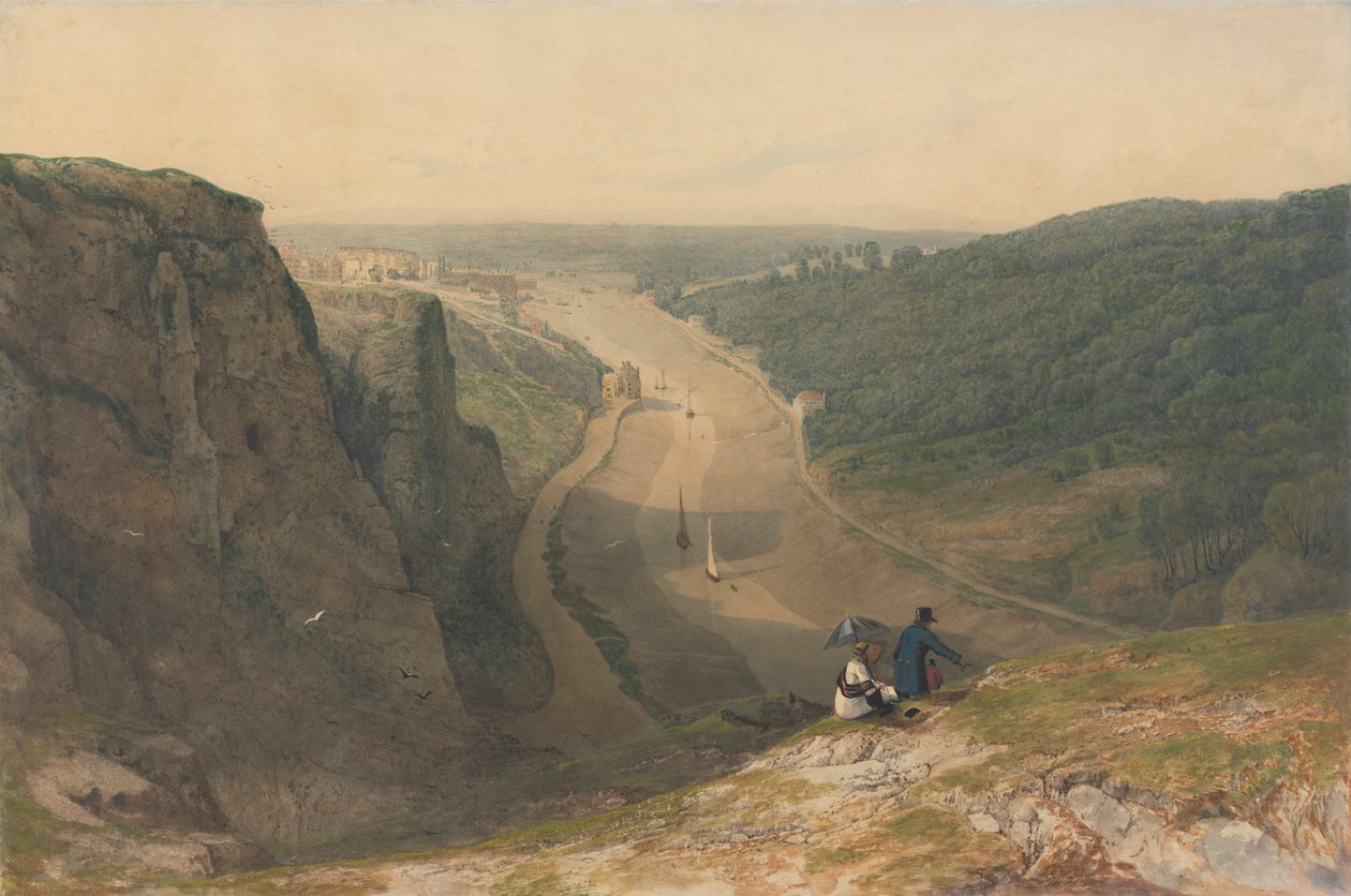 Wąwóz Avon, patrząc w kierunku Clifton autorstwa Francis Danby