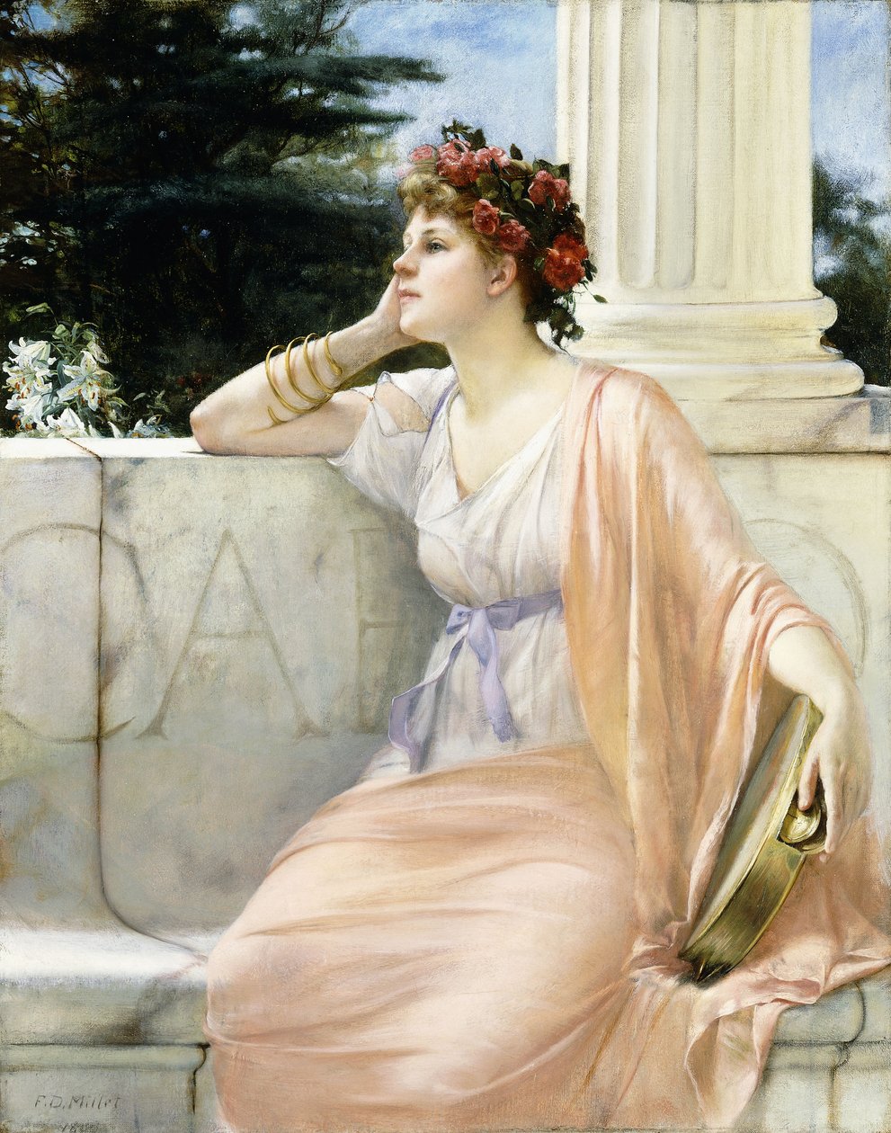 Po Festiwalu, 1888 autorstwa Francis Davis Millet