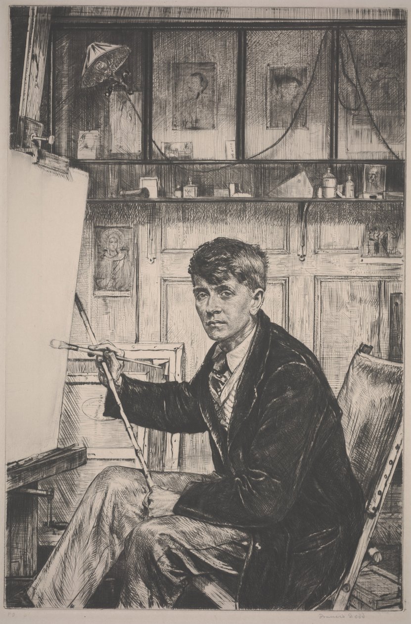 Charles Cundall autorstwa Francis Dodd