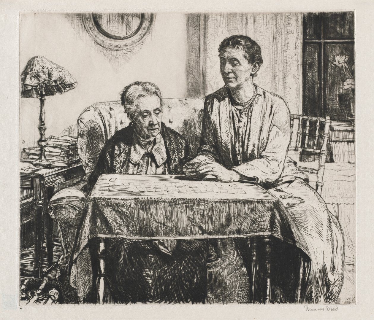 Grać w karty autorstwa Francis Dodd