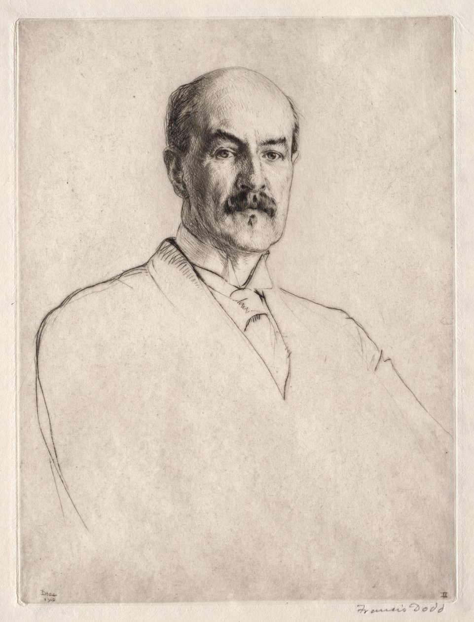 Profesor Oliver Elton autorstwa Francis Dodd