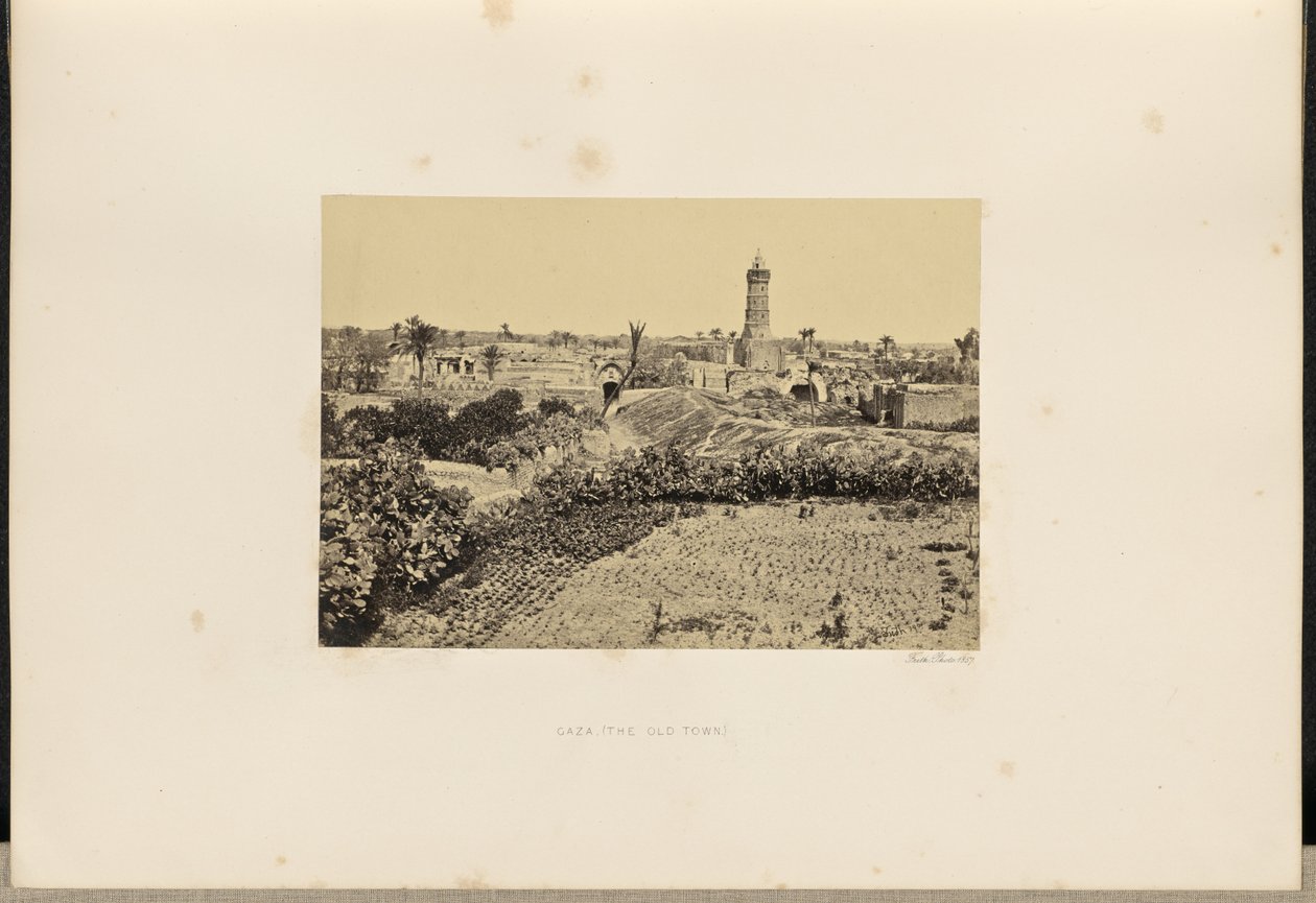 Gaza (Stare Miasto) autorstwa Francis Frith