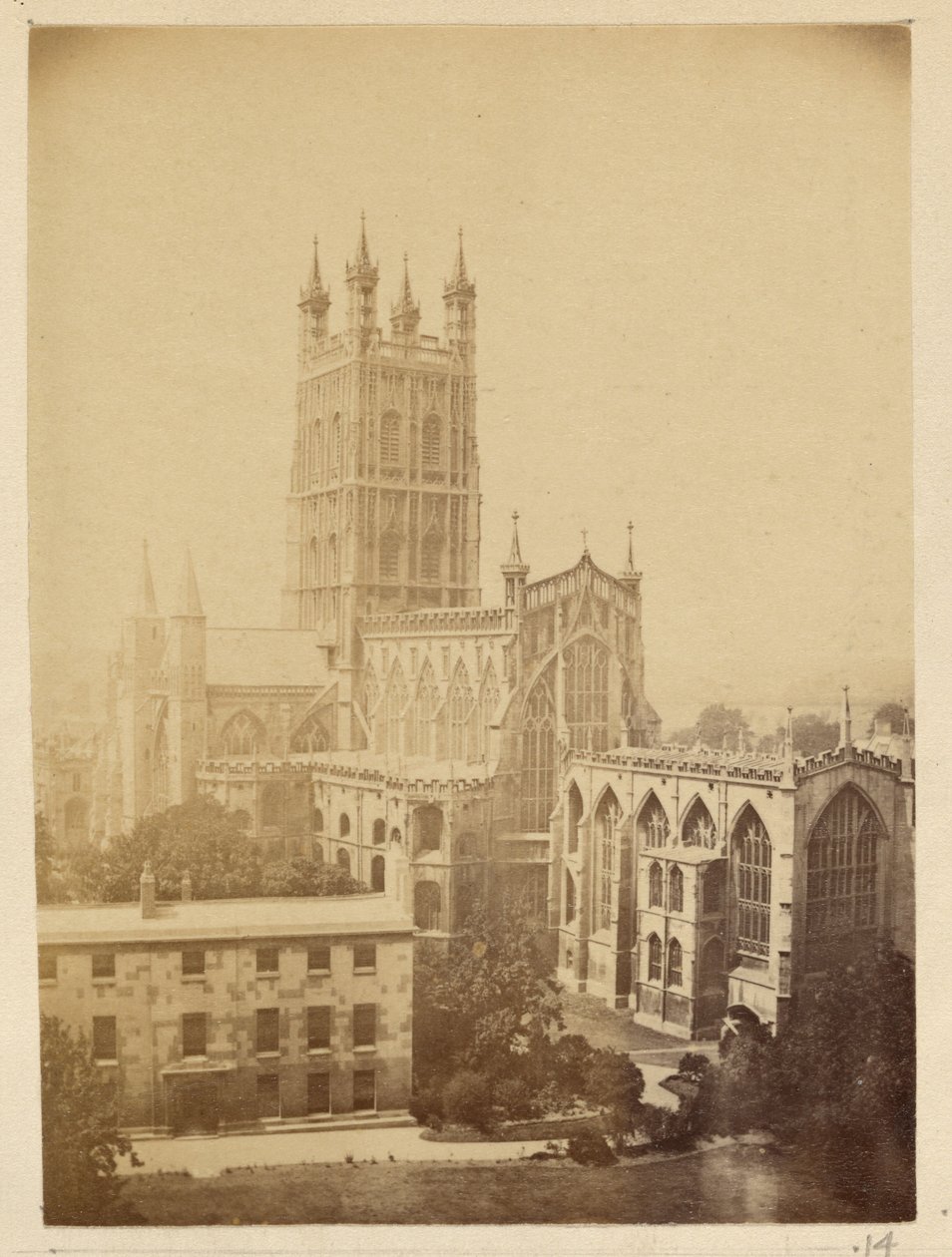 Katedra w Gloucester autorstwa Francis Frith