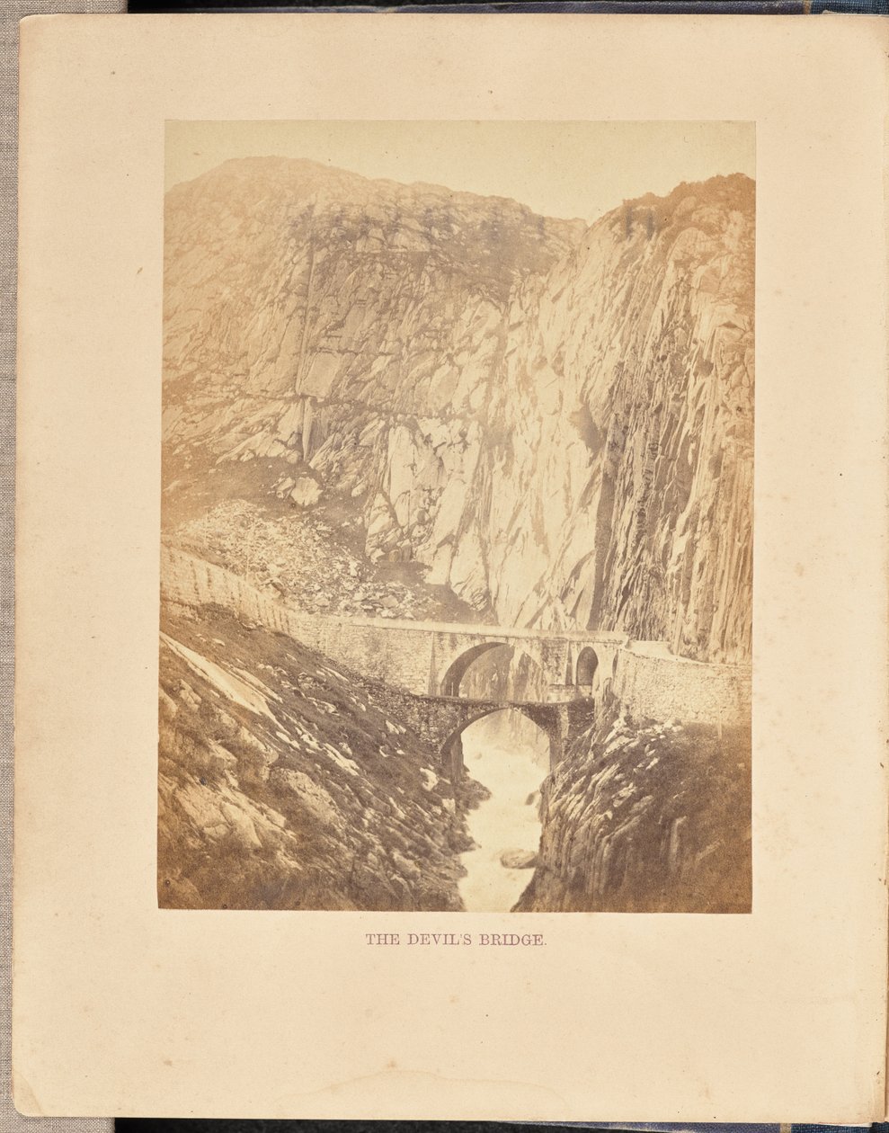 Diabelski most autorstwa Francis Frith