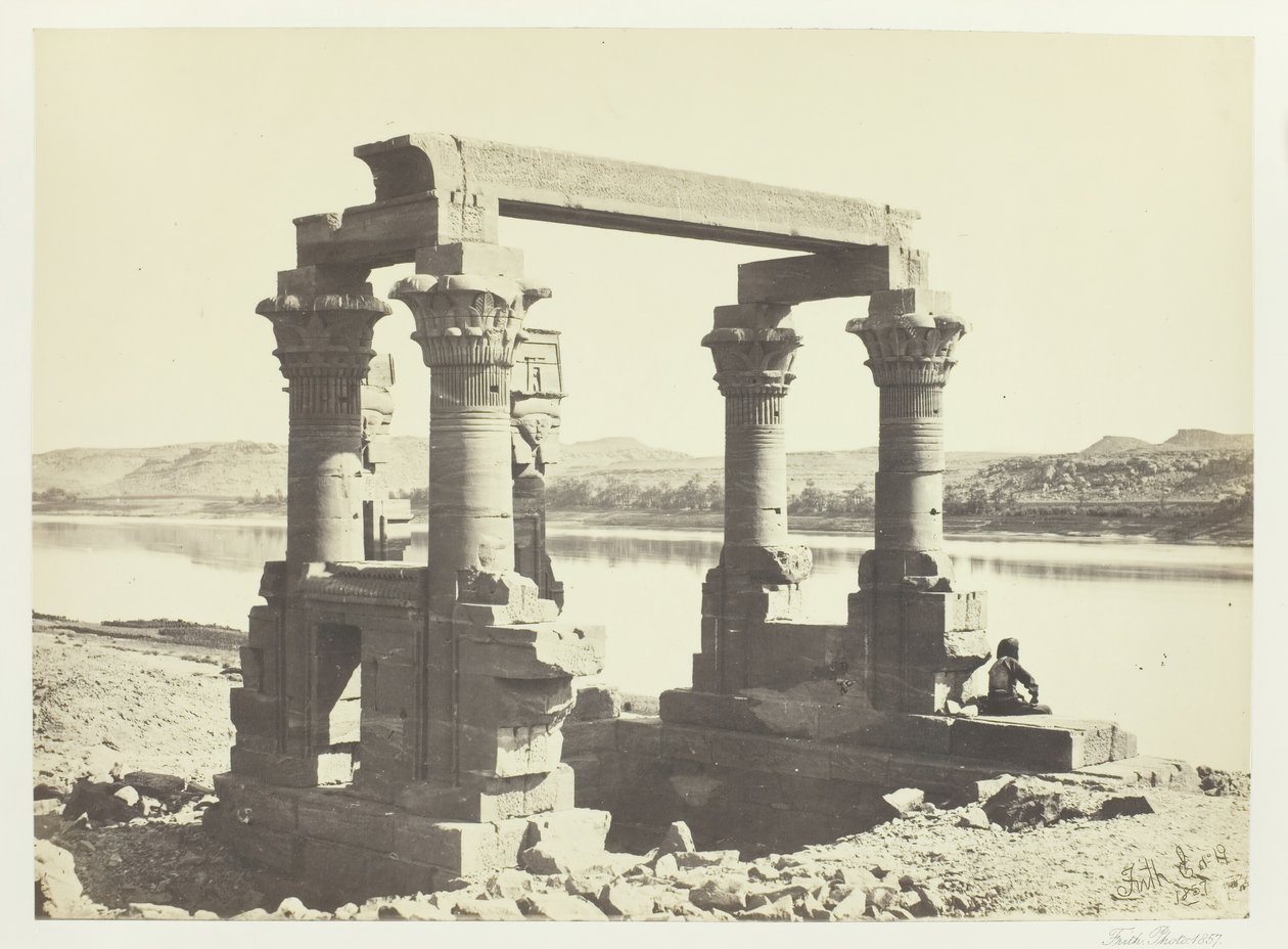 Wady Kardassy, Nubia, 1857. autorstwa Francis Frith