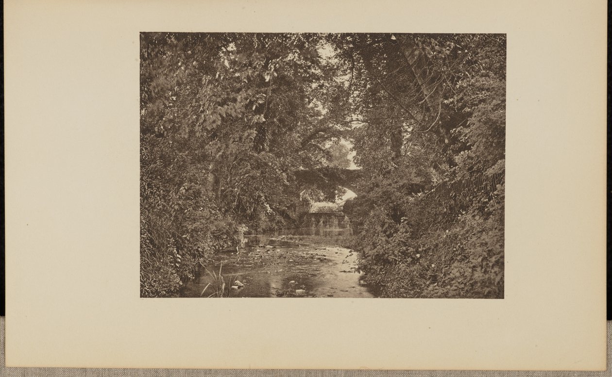 Na rzece Taunton autorstwa Francis Frith and Co.