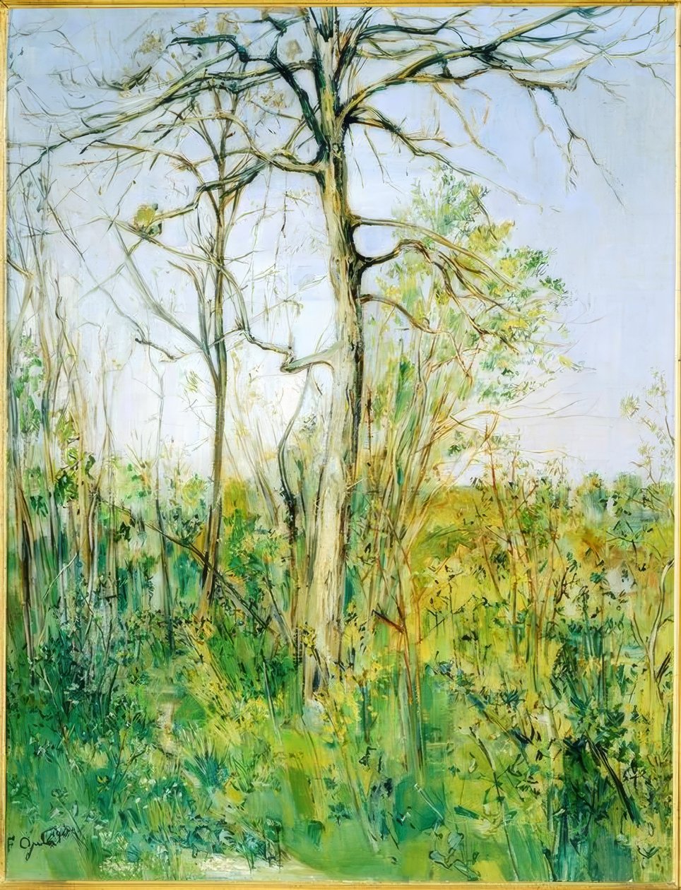Paysage - Krajobraz autorstwa Francis Gruber