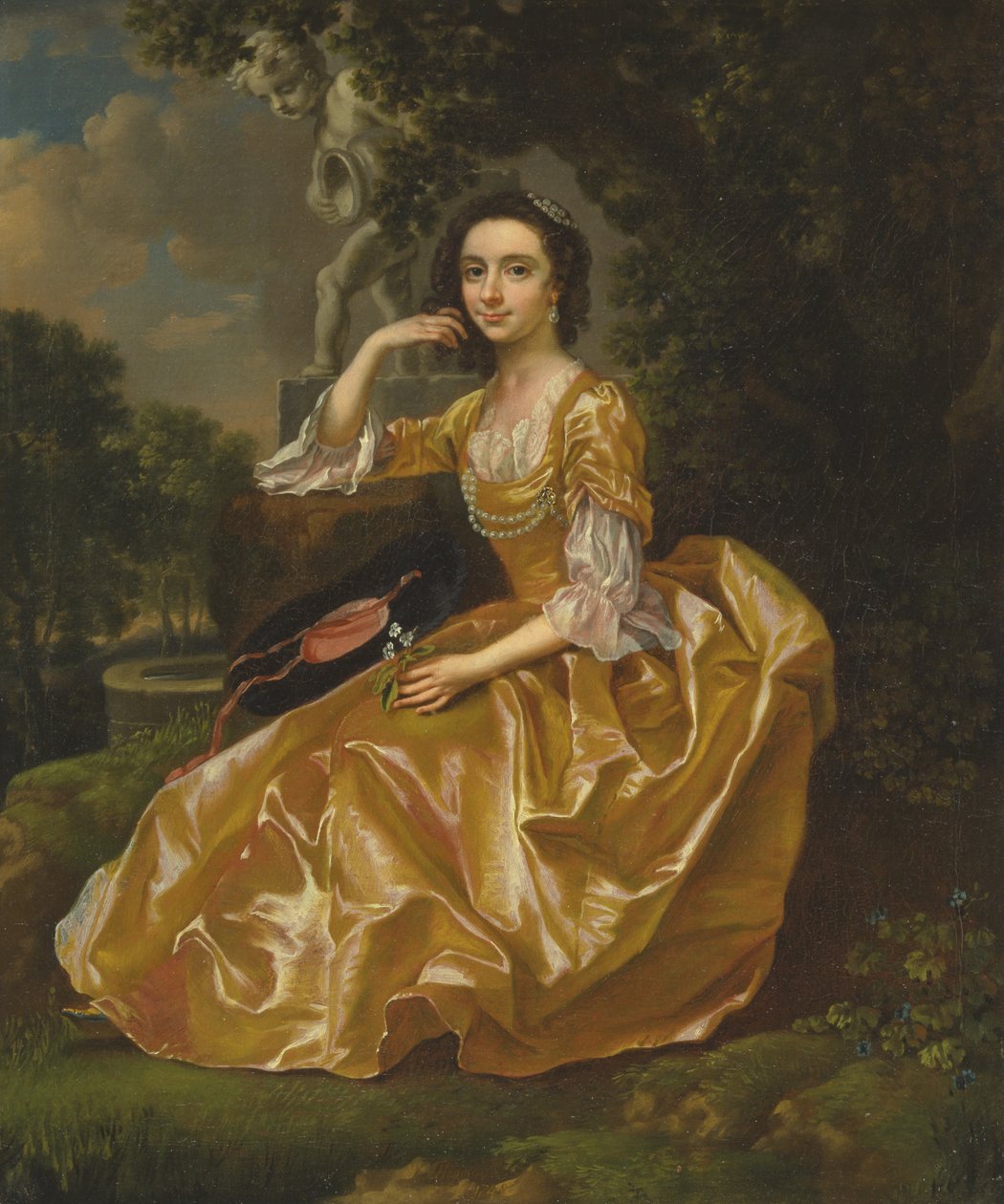 Pani Mary Chauncey autorstwa Francis Hayman