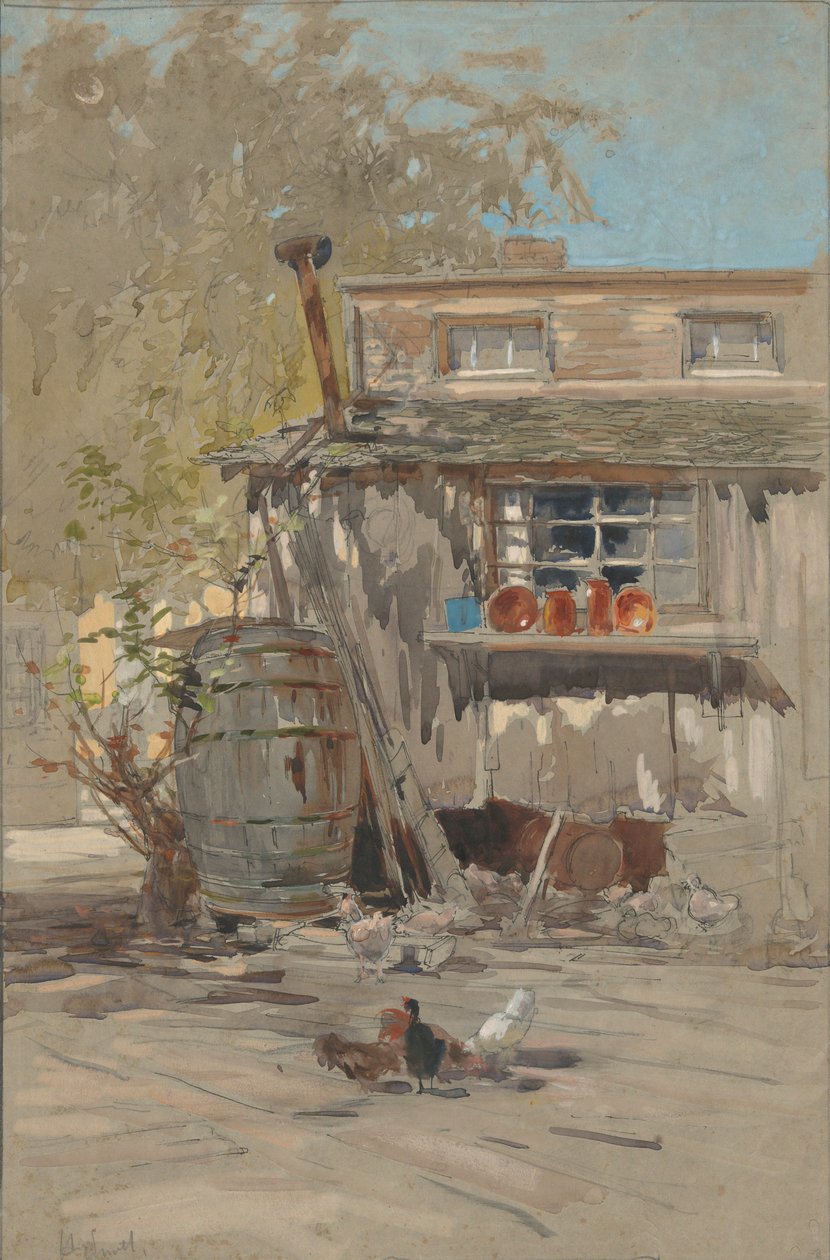 Gumno autorstwa Francis Hopkinson Smith