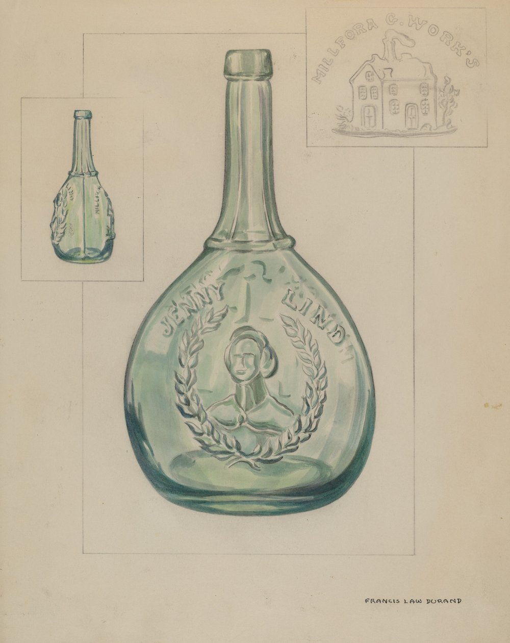 Butelka autorstwa Francis Law Durand