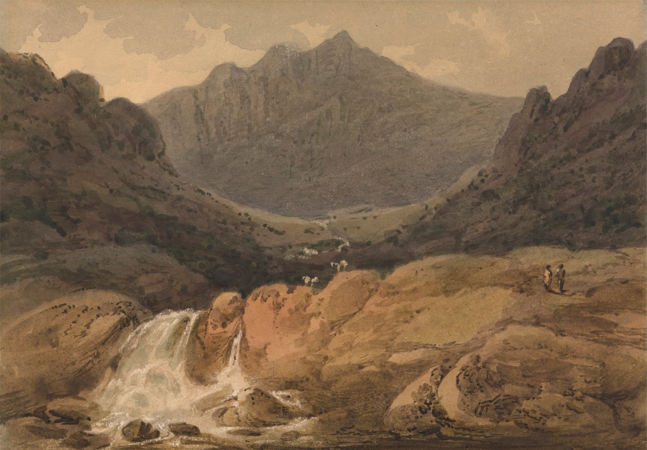 Cader Idris, Północna Walia autorstwa Francis Nicholson