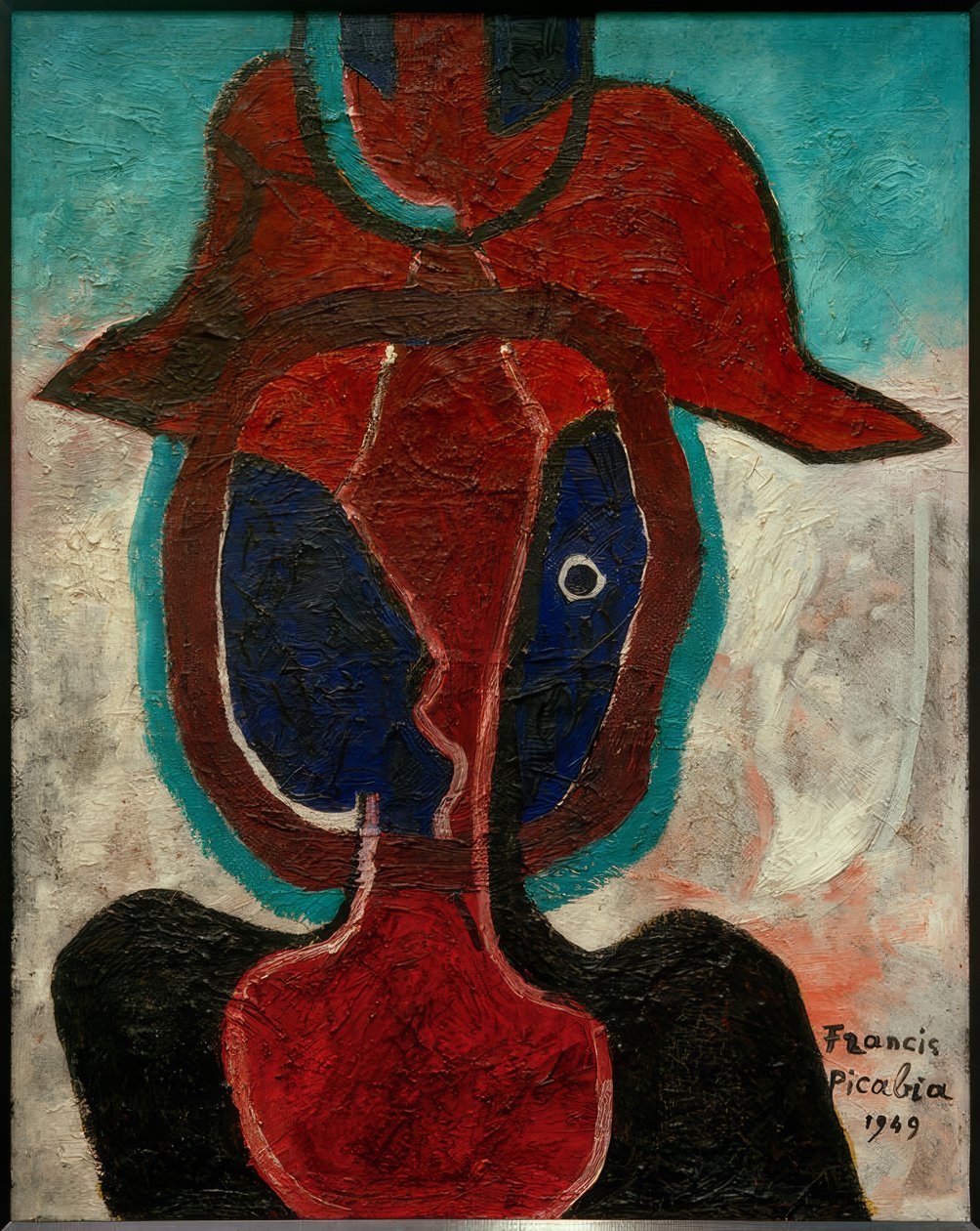 Mroczna postać autorstwa Francis Picabia