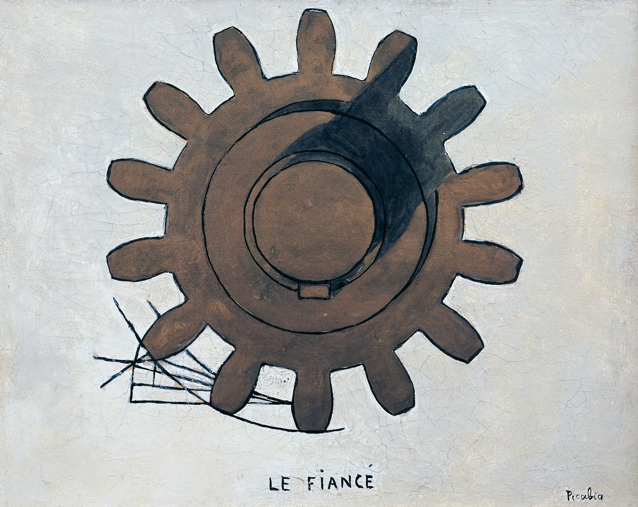 Le fiance autorstwa Francis Picabia