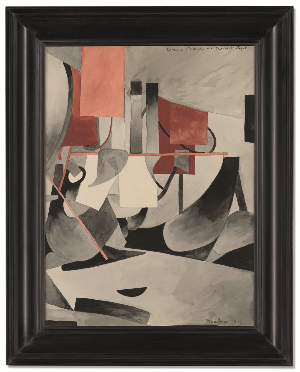 Star-Dancer na transatlantyckim liniowcu autorstwa Francis Picabia