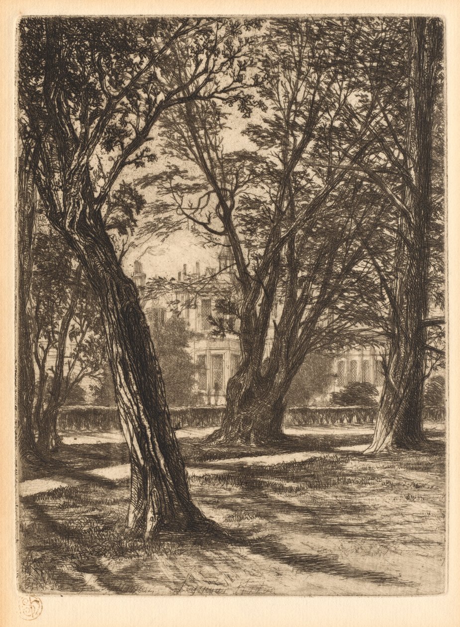 Kensington Gardens, nr 1 (mała płyta) autorstwa Francis Seymour Haden