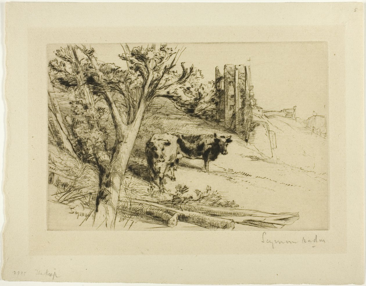 Twierdza autorstwa Francis Seymour Haden