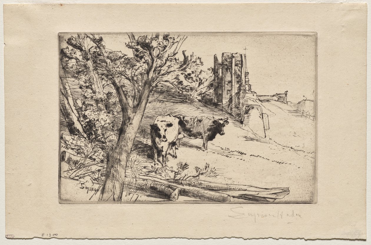 Twierdza autorstwa Francis Seymour Haden