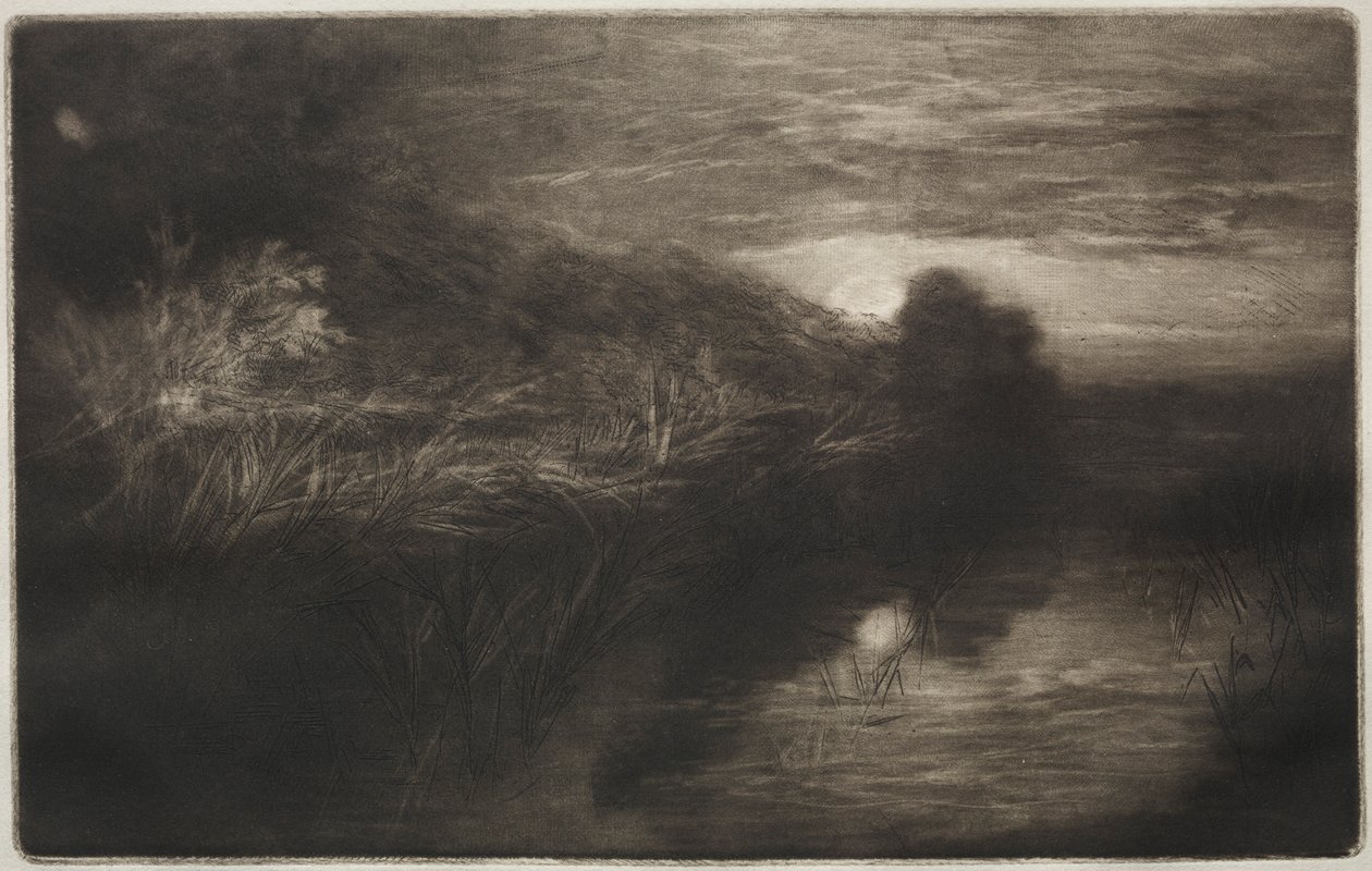 Kanał Winchelsea, 1877. autorstwa Francis Seymour Haden