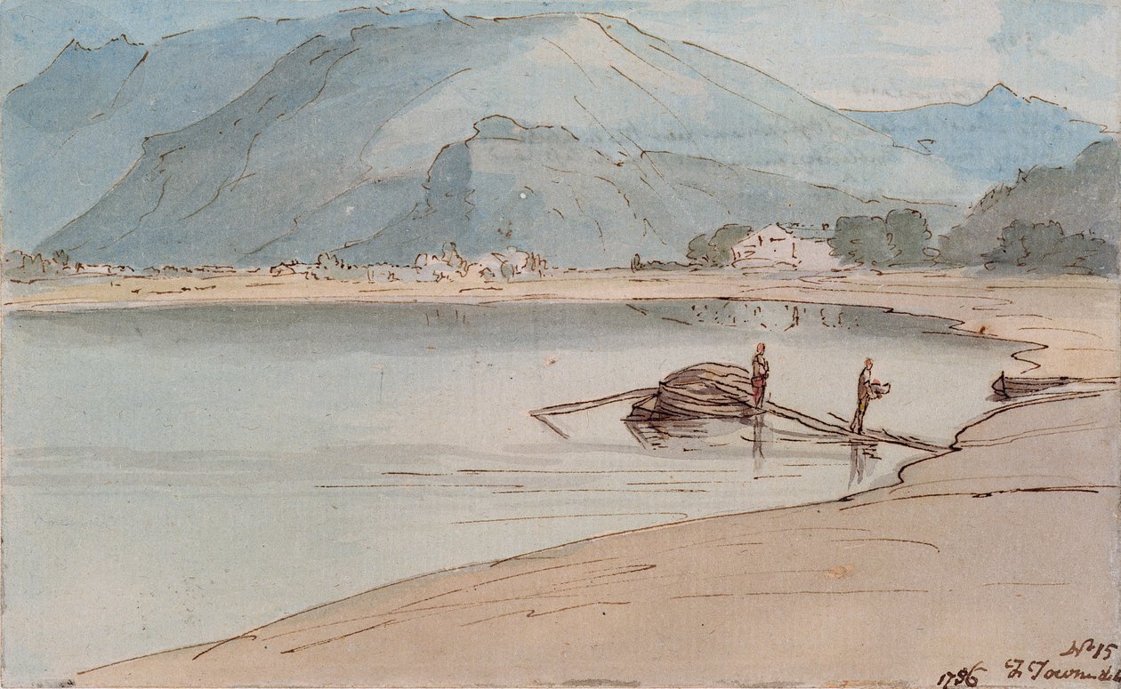 Jezioro Windermere autorstwa Francis Towne