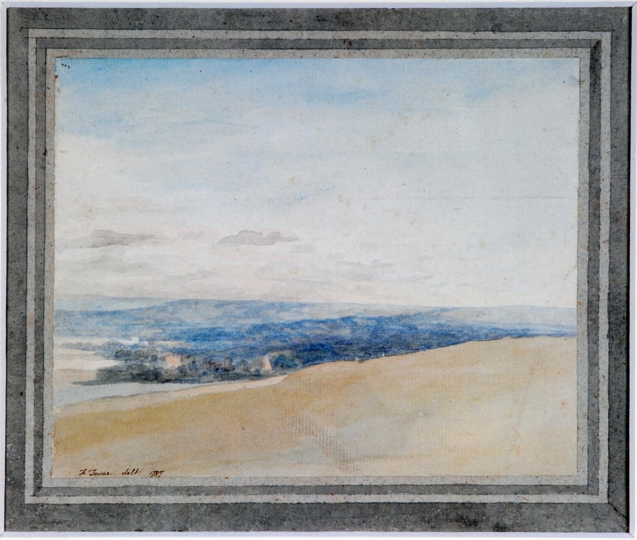 Park Peamore autorstwa Francis Towne