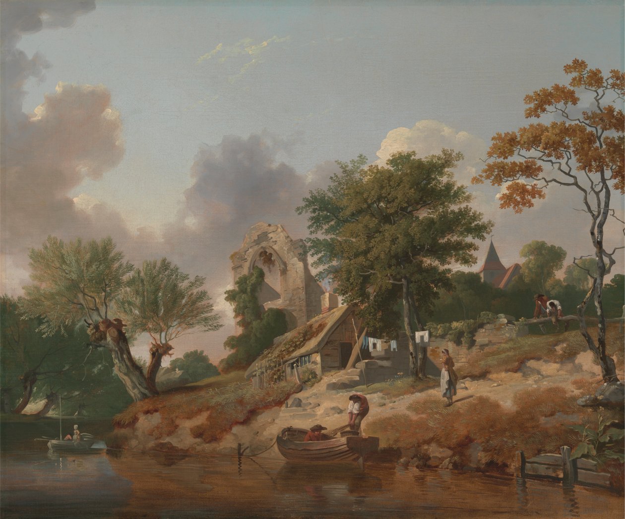Widok na Medway autorstwa Francis Wheatley