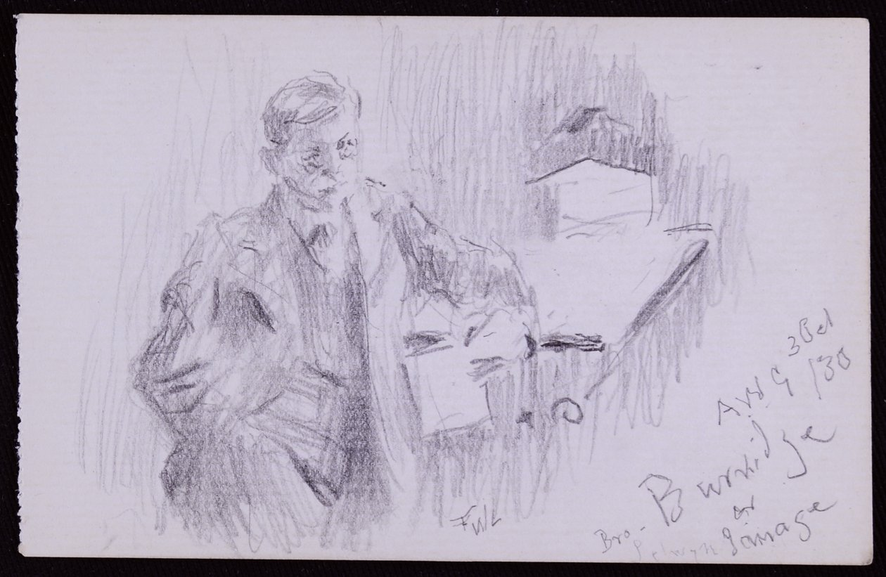 Portret FV Burridge autorstwa Francis Wilfred Lawson