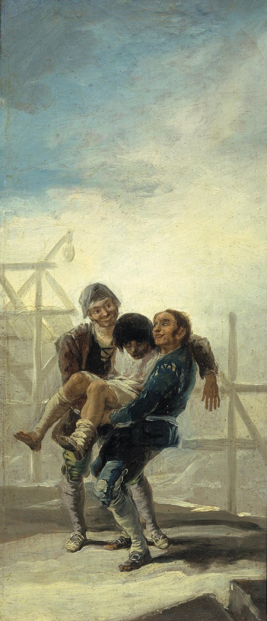 Pijany murarz autorstwa Francisco de Goya