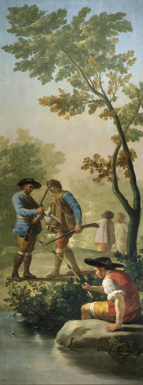 Wędkarz autorstwa Francisco de Goya
