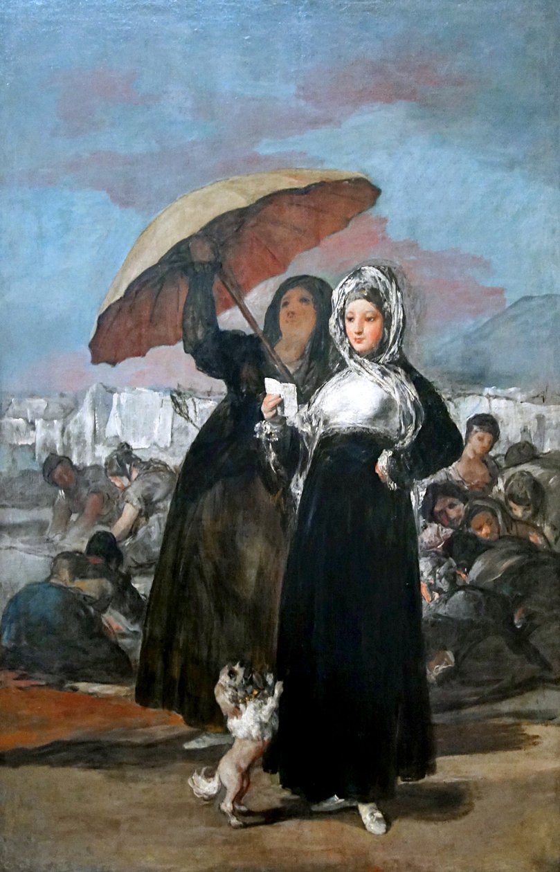 Młodzi ludzie autorstwa Francisco de Goya