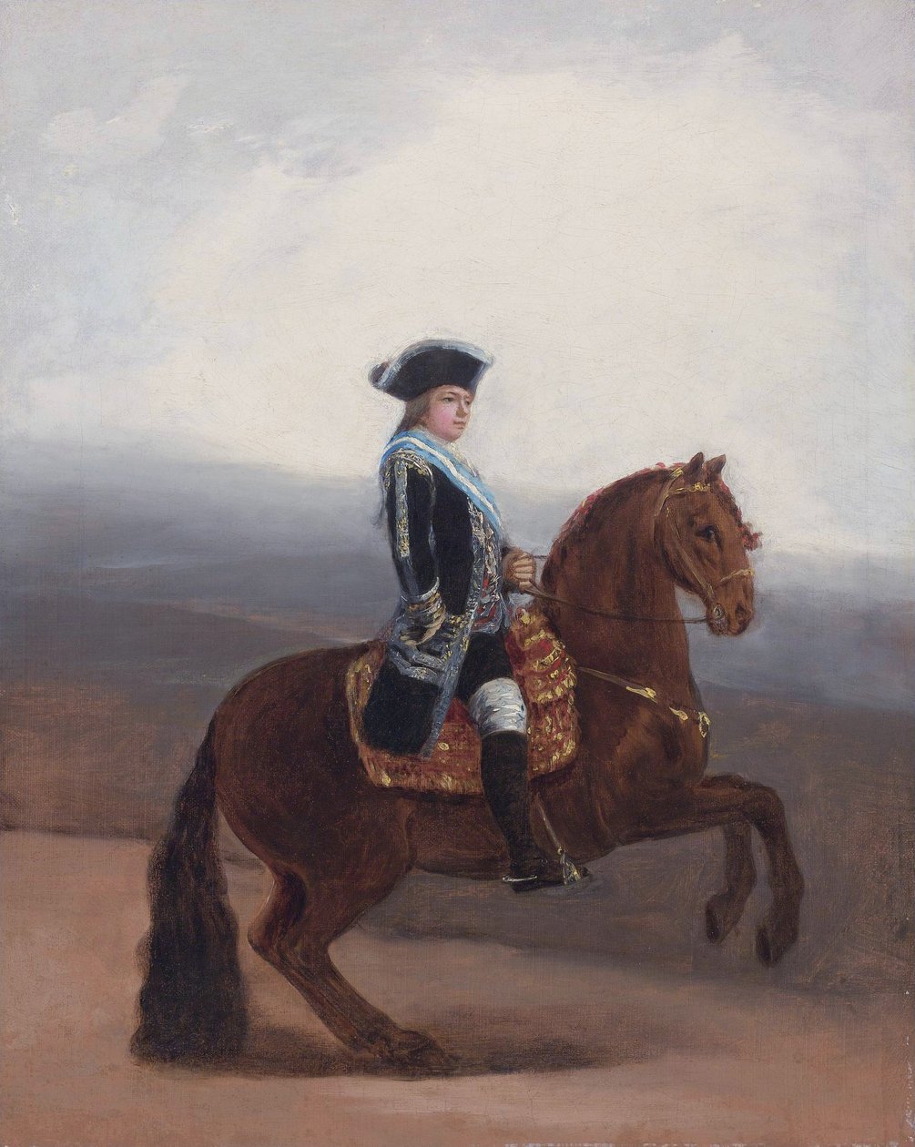 Portret konny Manuela Godoy autorstwa Francisco de Goya