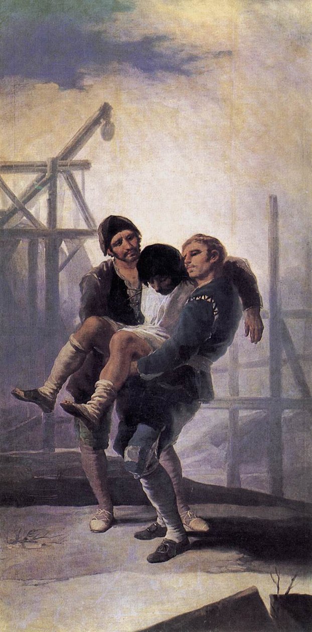 Ranny mason autorstwa Francisco de Goya