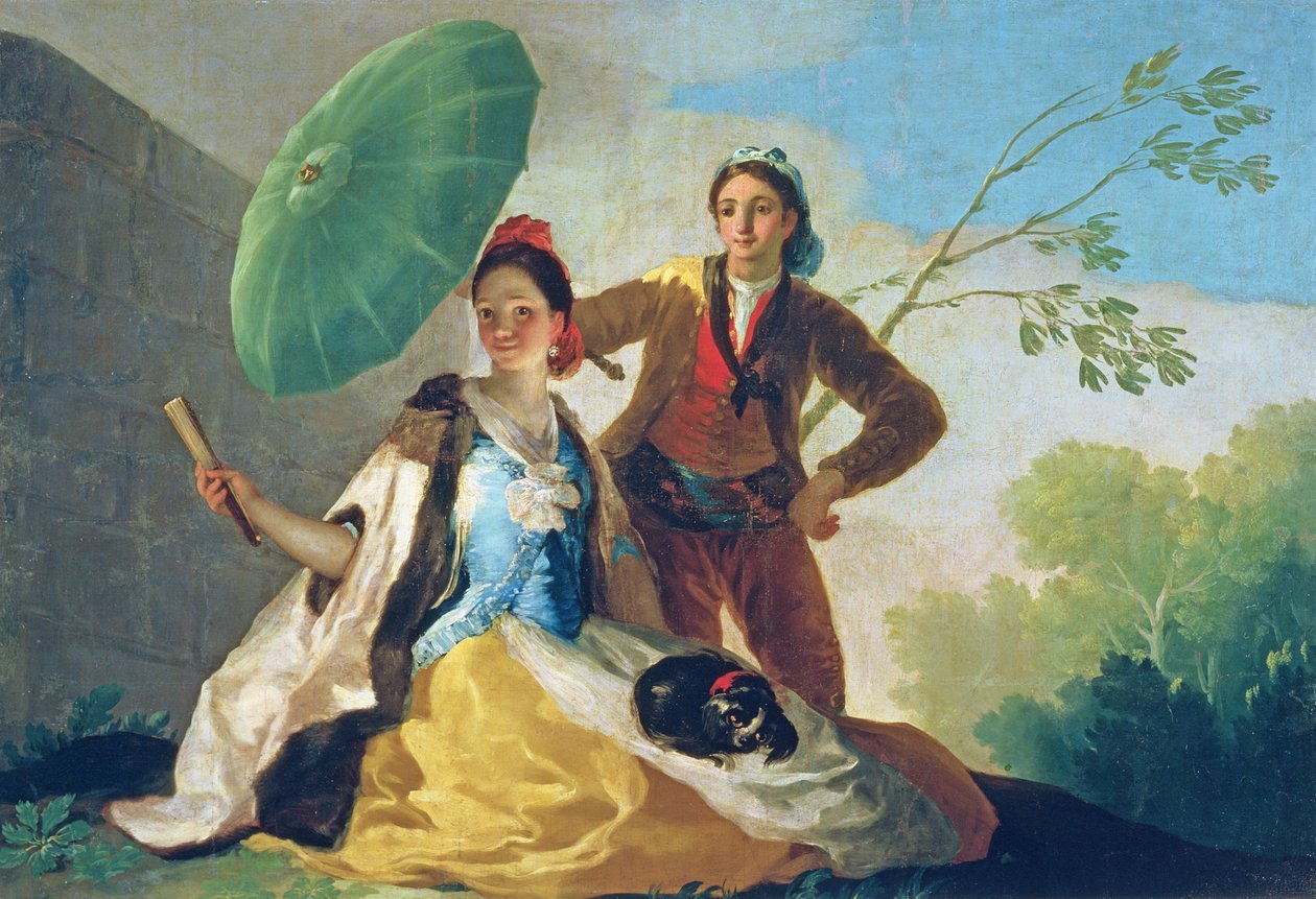 Parasol, 1777 autorstwa Francisco de Goya