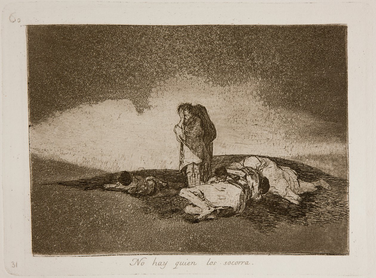 Katastrofy wojenne autorstwa Francisco de Goya