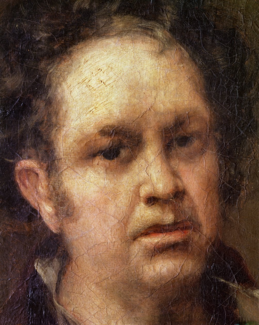 Autoportret w wieku 69 lat, ok. 1815 r. autorstwa Francisco de Goya