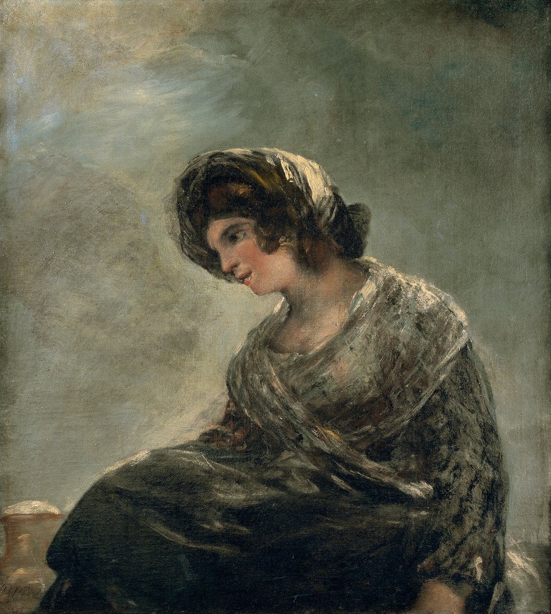 Mleczarka z Bordeaux, ok. 1827 r. autorstwa Francisco de Goya