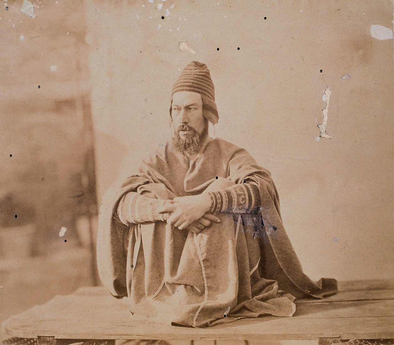 Autoportret w stroju ludowym autorstwa Francisco Laso