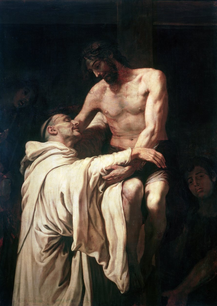 Chrystus obejmujący św. autorstwa Francisco Ribalta