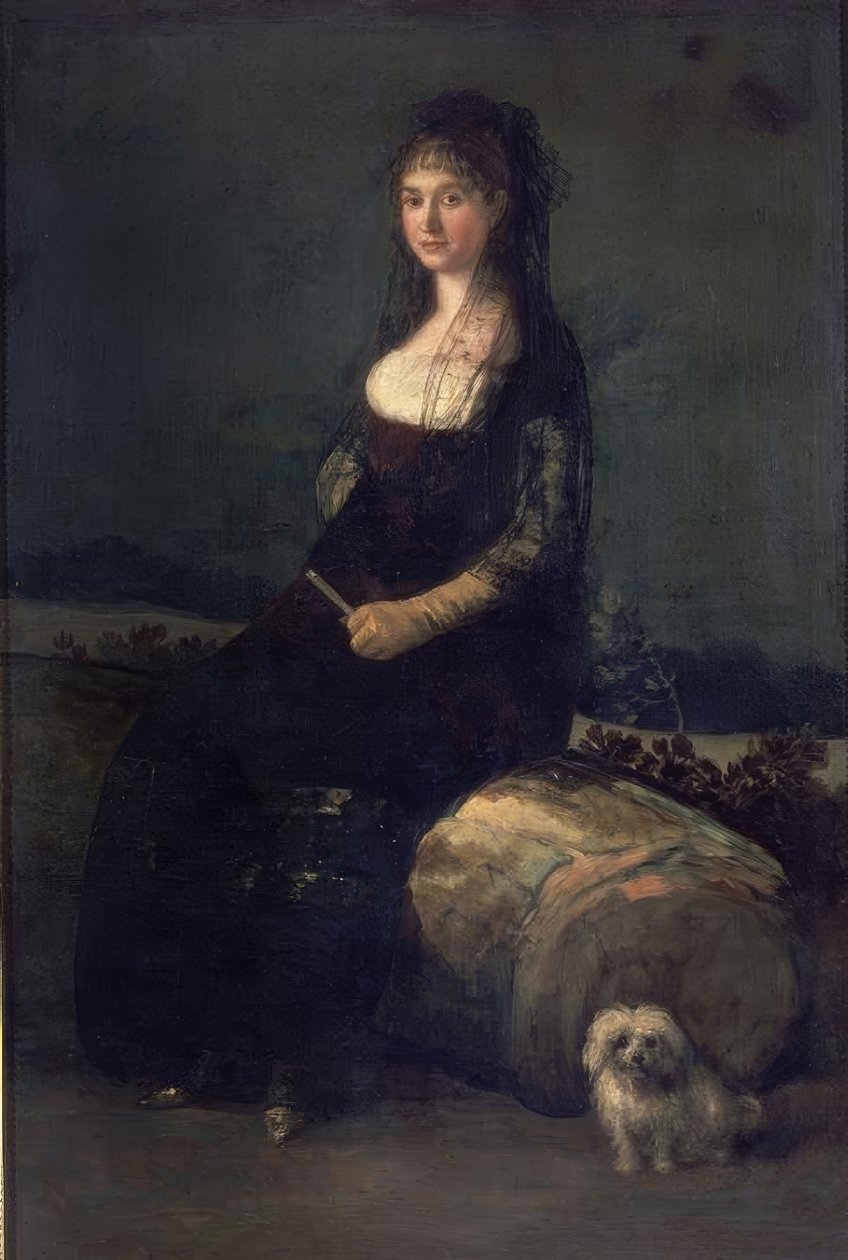Szkoła hiszpańska. Kłódka Joaquiny. Walencja, Muzeum Sztuk Pięknych - Colegio Pious V. Künstler: FRANCISCO DE GOYA. Miejsce: MUZEUM SZTUK PIĘKNYCH-COLEGIO PIO V, WALENCJA, HISZPANIA autorstwa Francisco de Goya