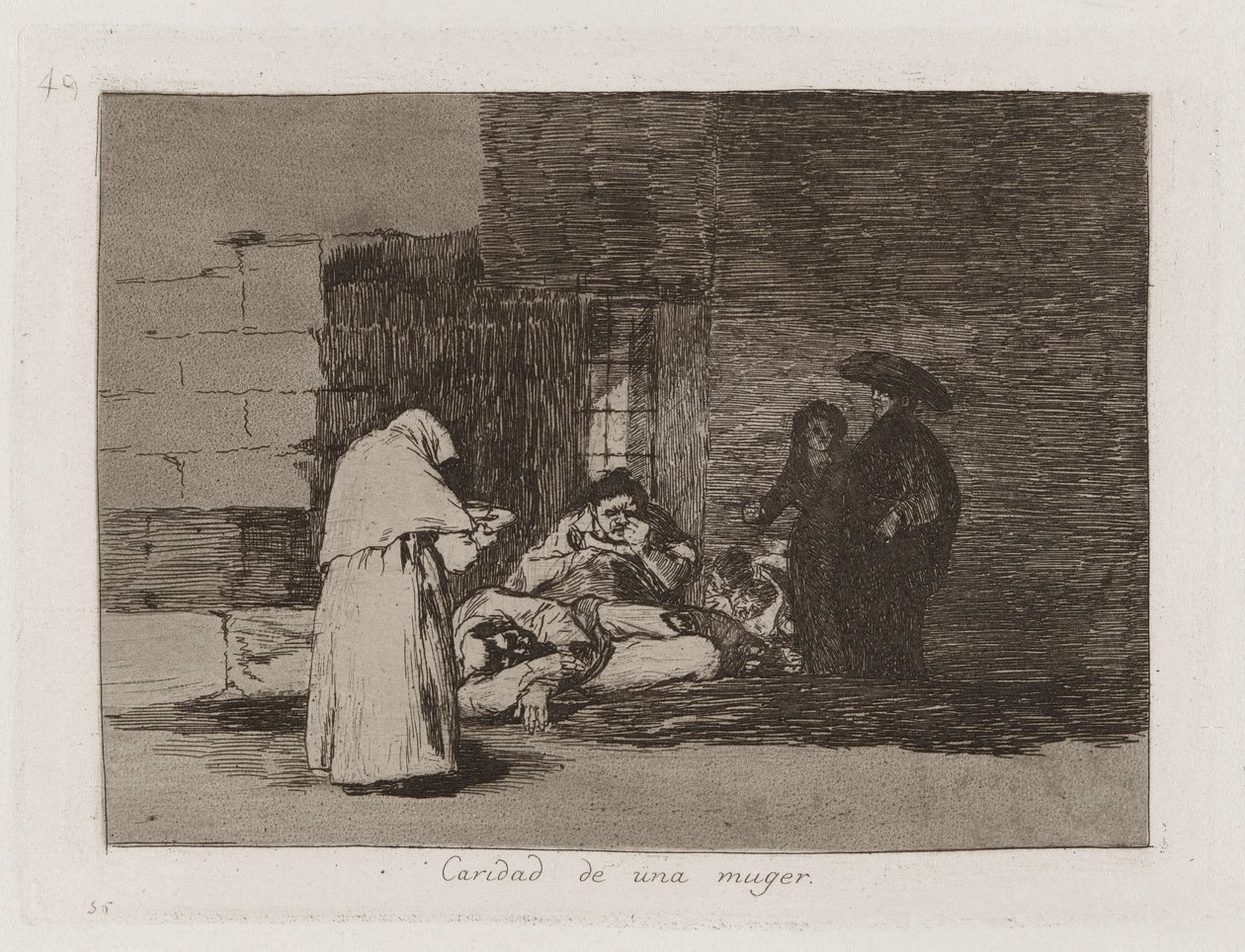 Dobroczynność kobiety (Kobieta autorstwa Francisco de Goya